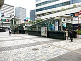 JR有楽町駅方面D7番出入口（2019年5月6日撮影）