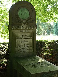 1918 - Family tomb of the cousins Charles Janssen-Poelaert, Brussels