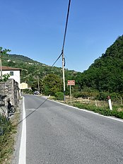 U Lavaû, Castergiancu, vista daa stradda