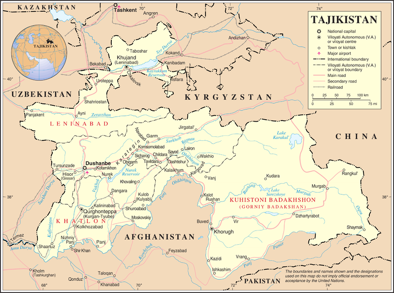 VIAJAR A TAYIKISTAN. VISADOS E INFORMACIÓN GENERAL, Pais-Tayikistan (1)