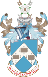 The University's coat of arms.