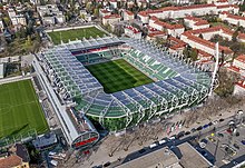 Allianz Stadion, home of Rapid Wien Vienna allianz stadion.jpg