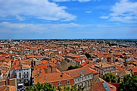 Vue d'une partie de Béziers.