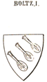 Wappen Boltz I bei Siebmacher[9]
