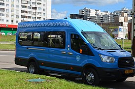 Ford Transit FBD предприятия ООО «Таксомоторный парк № 20», 2016 год