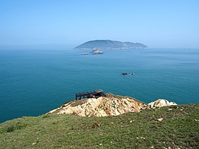 Vue sur l'île Kaoteng.