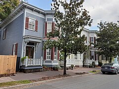 Abraham Samuels Row House, 414–420 Habersham Street