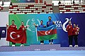 Aerobic Mixed pair Medal ceremony
