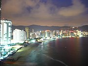 A view of the Acapulco coastal region.