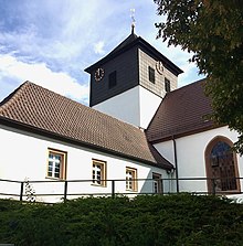 Ansicht der Agapituskirche von Nord-West