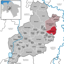 Asendorf – Mappa