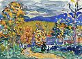 Image 22Autumn in New England, watercolor, Maurice Prendergast, c. 1910–1913 (from New England)