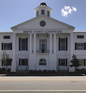 Bertie County Courthouse in Windsor