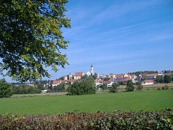 Skyline of Bissingen (Bavariya)