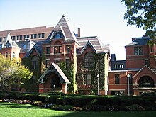 The Talbot Building located on the medical campus houses the School of Public Health Boston University Talbot Building 01.JPG