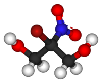 Bronopol 3D ball-and-stick.png