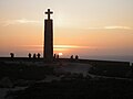 Monumentet i solnedgangen