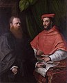 Kardynał Ippolito de’ Medici i prałat Mario Bracci, po 1532