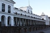 Palacio de Carondelet (Quito, Ecuador) built between (1611–1801 by Antonio García)