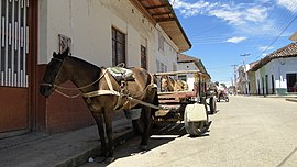 Straße in Chaparral