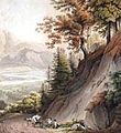 Valley of the Lech, near Reutte in Tyrol, 1805