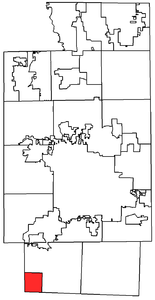 Location within سمٹ کاؤنٹی، اوہائیو