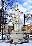 Monument to Timothy Bigelow, Worcester Common, Worcester, Massachusetts, 1861.
