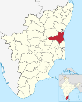 Localisation de District de Cuddalore