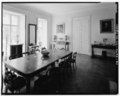 Dining Room, looking southeast.