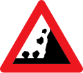 A34: Steinschlag