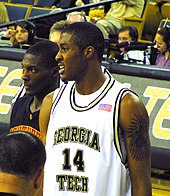 Favors with Georgia Tech in 2010 Derrick Favors cropped.jpg