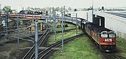 Locomotiva 44216 em Brisbane, c.1987.