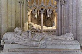 Henri Chapu, Gisants de Ferdinand-Philippe d'Orléans et de son épouse, chapelle royale de Dreux.