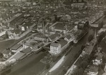 Papierfabrik an der Sihl mit Kanal, heute Sihlcity