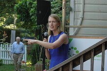 Lierman speaking in 2014 Emerge Maryland 1594 (14759538642).jpg