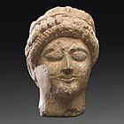 أنثى نذرية رأس قبرص (؟)، أوائل القرن الخامس قبل الميلاد