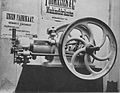 Een van de eerste Thomassengasmotoren (0,5 pk)