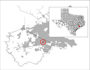 موقعیت فیفت استریت، تگزاس در نقشه
