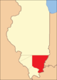 Das Gallatin County zwischen 1812 und 1815