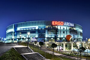 Die Ergo Arena im Juni 2011