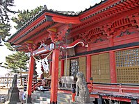 伊去波夜和氣命神社拝殿