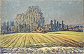 1990: Young Crop, Last Snow, Pfannenstiel (60 × 92 cm)