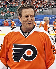 Jeremy Roenick played for the Flyers from 2001-02 to 2003-04. Jeremy Roenick 2012.jpg
