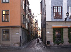 Köpmangatan fra Stortorget i 2009