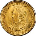 1 dólar, 1904 (R/) Dólar da Expo. de Lewis e Clark.