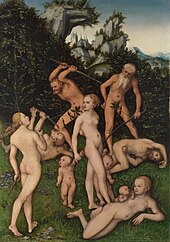 Lucas Cranach the Elder, The Silver Age Lucas Cranach the Elder - The Close of the Silver Age (%3F) - Google Art Project.jpg