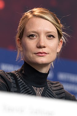 Mia Wasikowska Berliinin elokuvajuhlilla 2018.