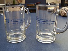 Mugs from MTS Workshop VIII, Ann Arbor, July 1982