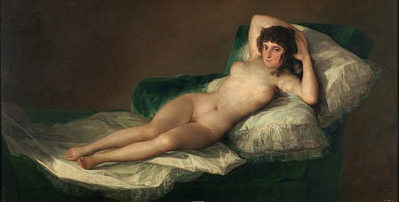 La maja desnuda (המאחה העירומה), 1790-1800