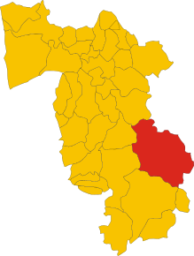 Localizarea Volterra în Provincia Pisa